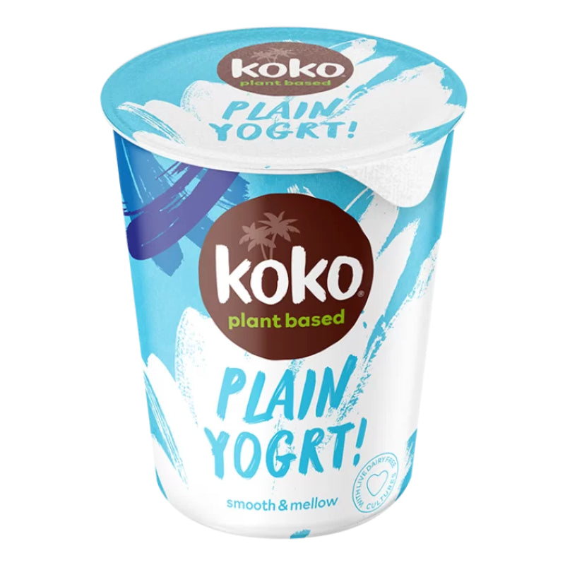 Koko Dairy Free Επιδόρπιο Γιαουρτιού Καρύδα με Φυσική Γεύση (χωρίς γλουτένη) 400g